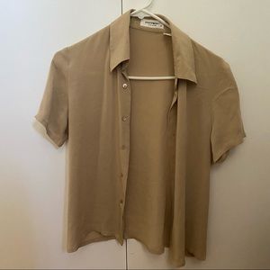 Vintage silk Equipment button down shirt